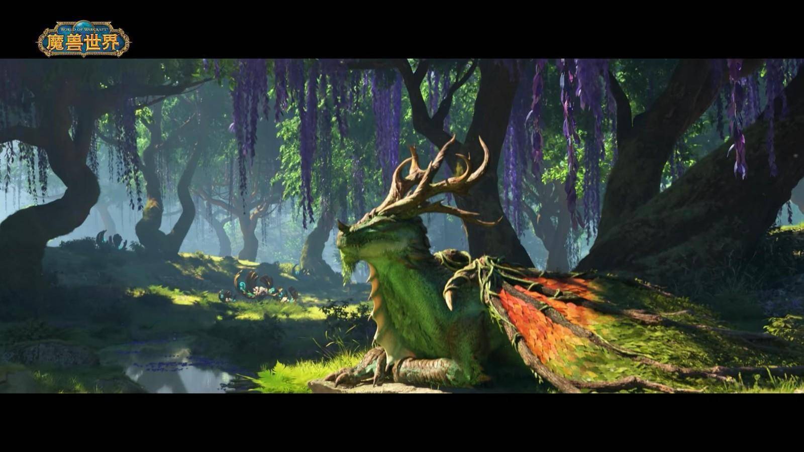 魔兽世界巨龙时代发布上线cg动画翱翔天际（魔兽世界9.0 cg动画）